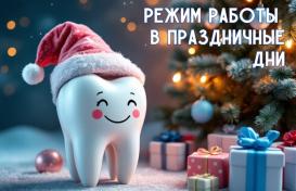 График работы в Новогодние праздники – 2024